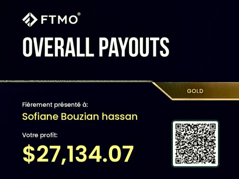 FTMO Overall payouts Sofiane Bouzian hassan